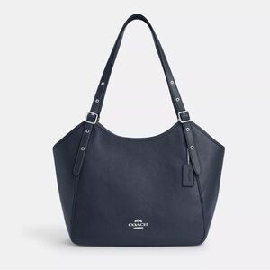 NWT COACH PEBBLE LEATHER MEADOW SHOULDER BAG